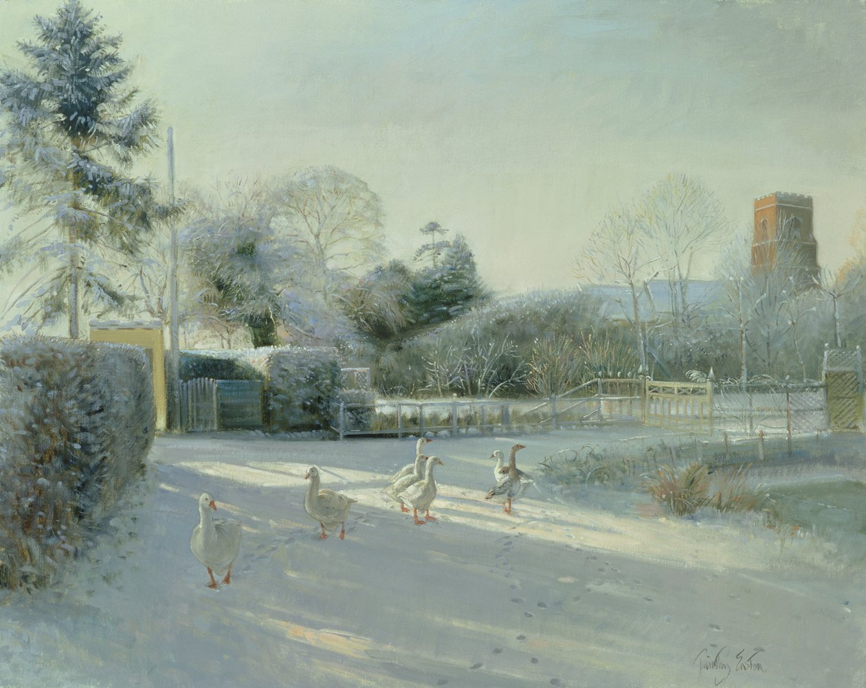 Kyrkans gräns, Bedfield av Timothy Easton