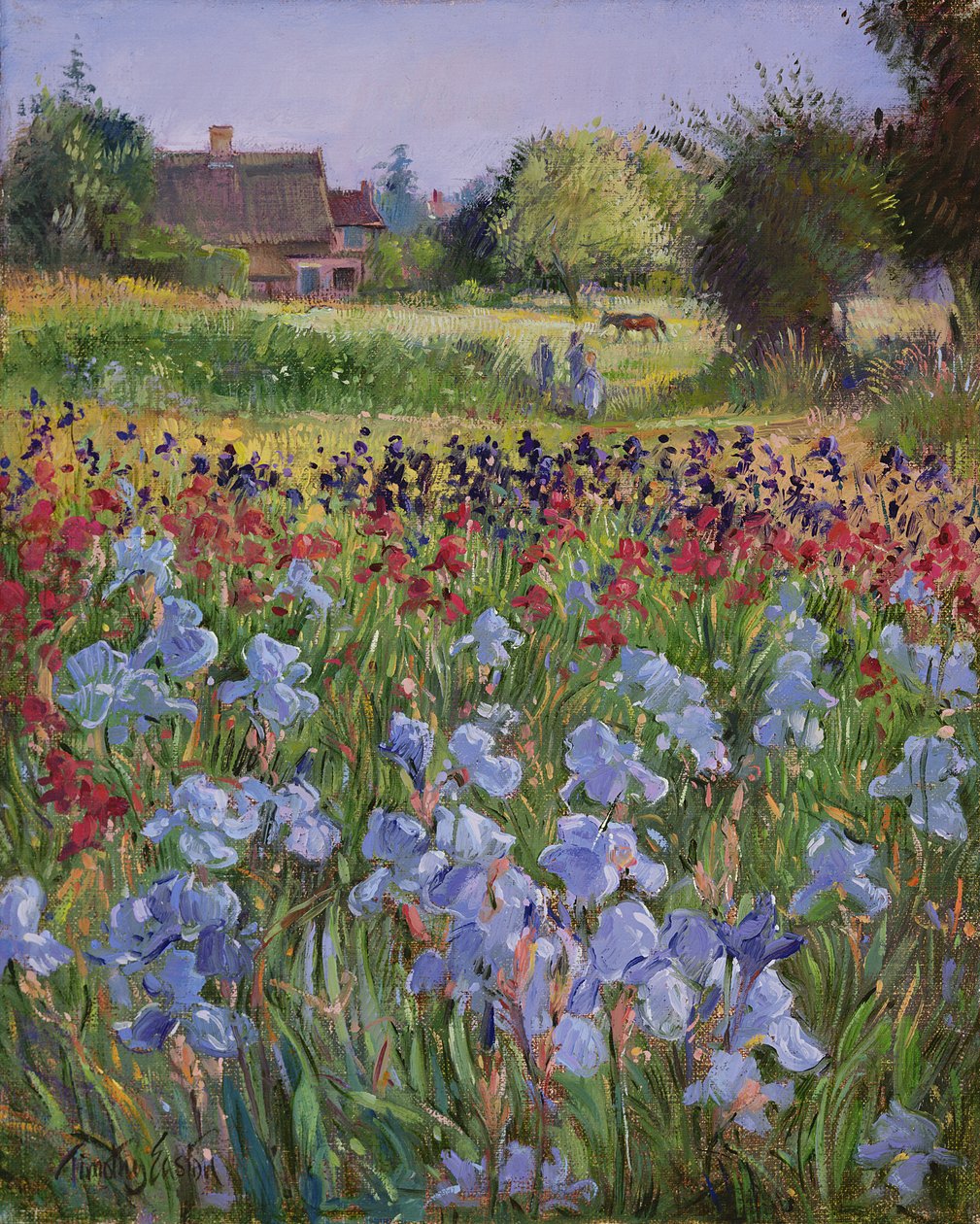 Ingång till Burgate Green av Timothy Easton