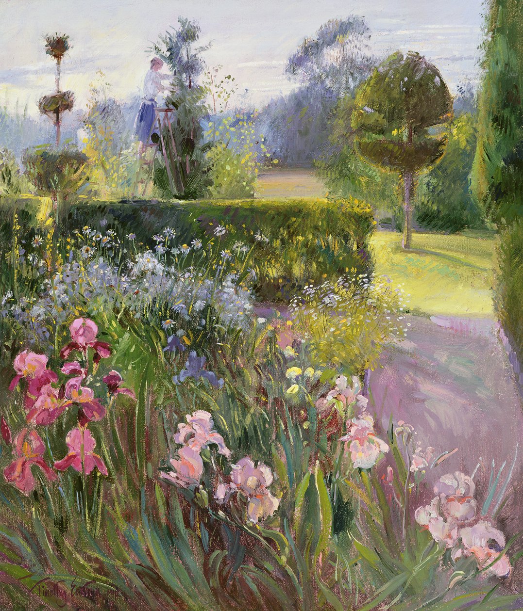 I trädgården - juni av Timothy Easton
