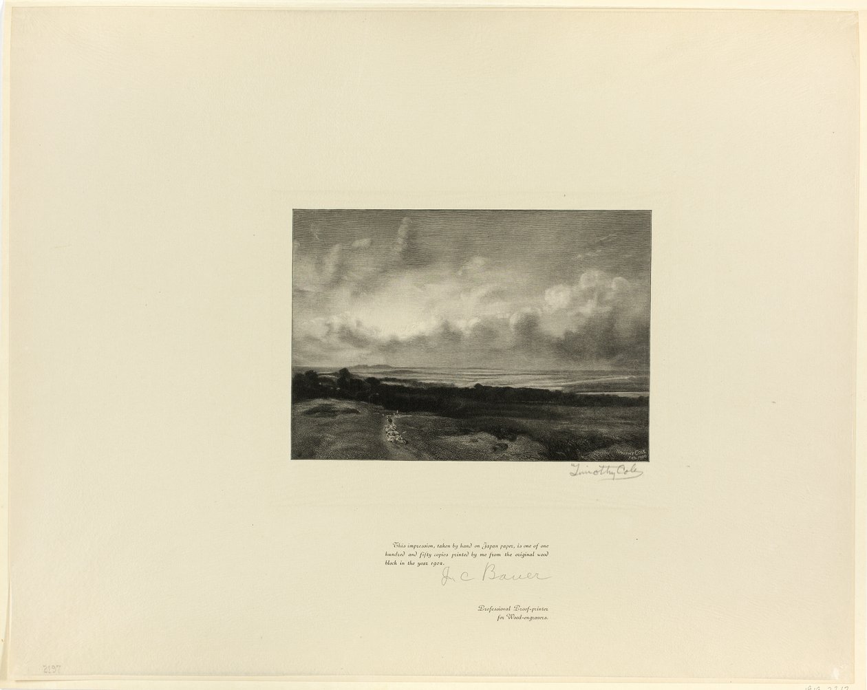 Hampstead Heath, från Old English Masters av Timothy Cole