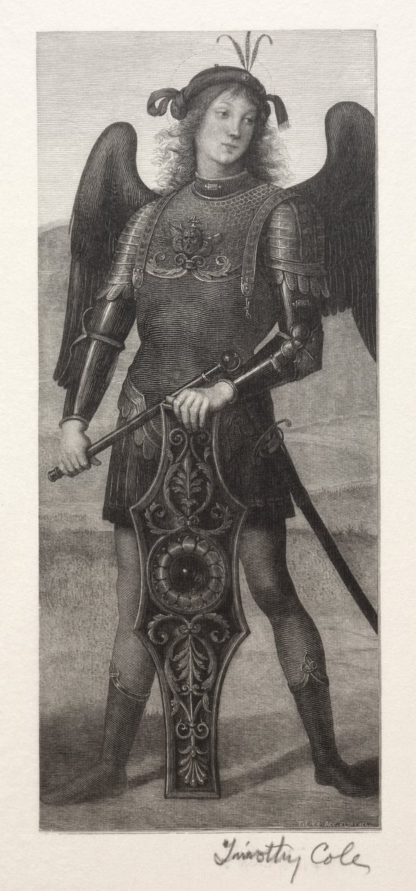 Gamla italienska mästare: St. Michael, 1888-1892. av Timothy Cole