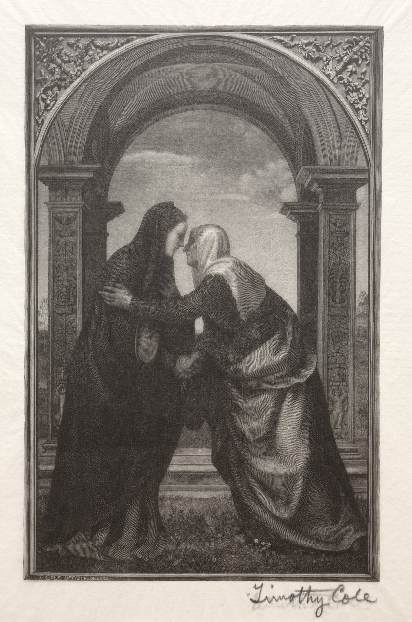 Gamla italienska mästare: Visitationen, 1888-1892. av Timothy Cole