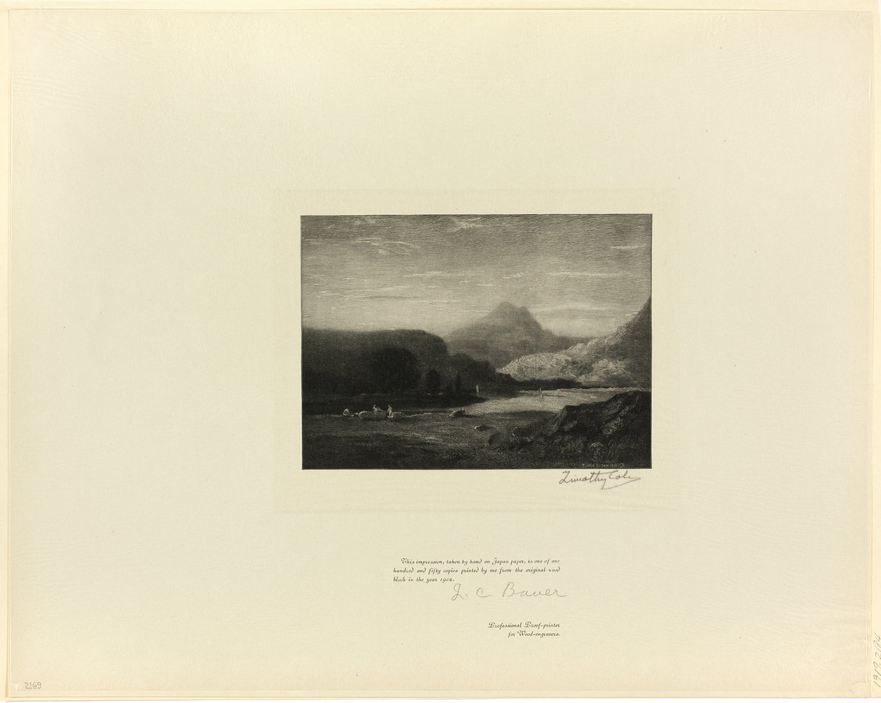 On the River Wye, från Old English Masters av Timothy Cole