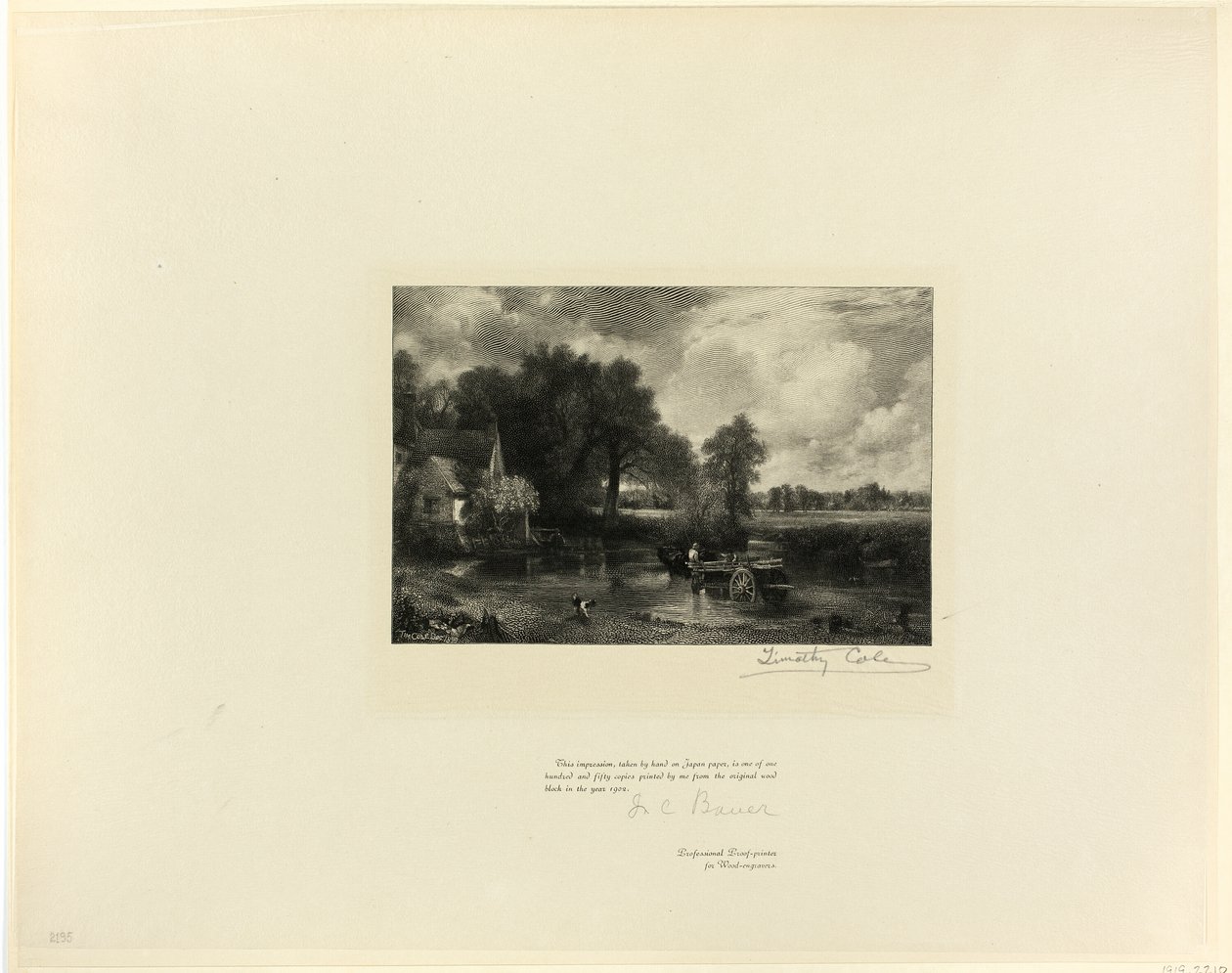 The Hay Wain, från Old English Masters av Timothy Cole