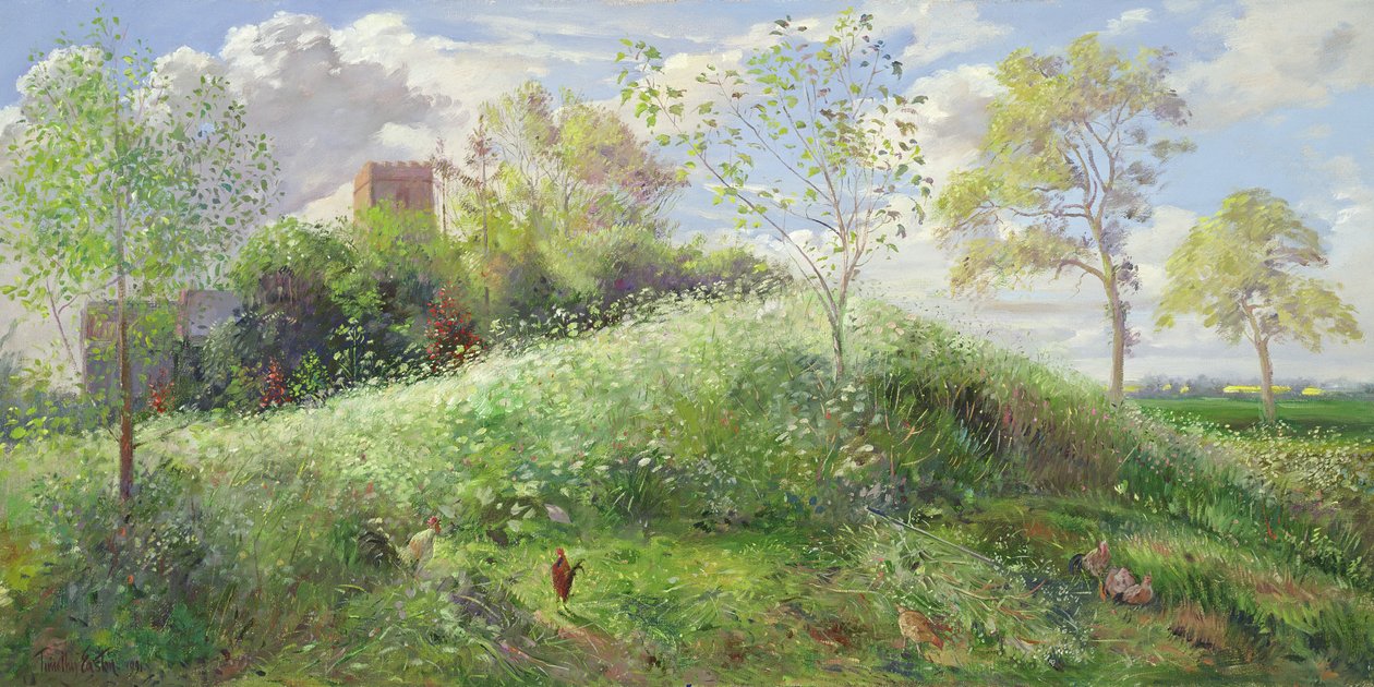 Cow Parsley Hill, 1991 av Timothy Easton