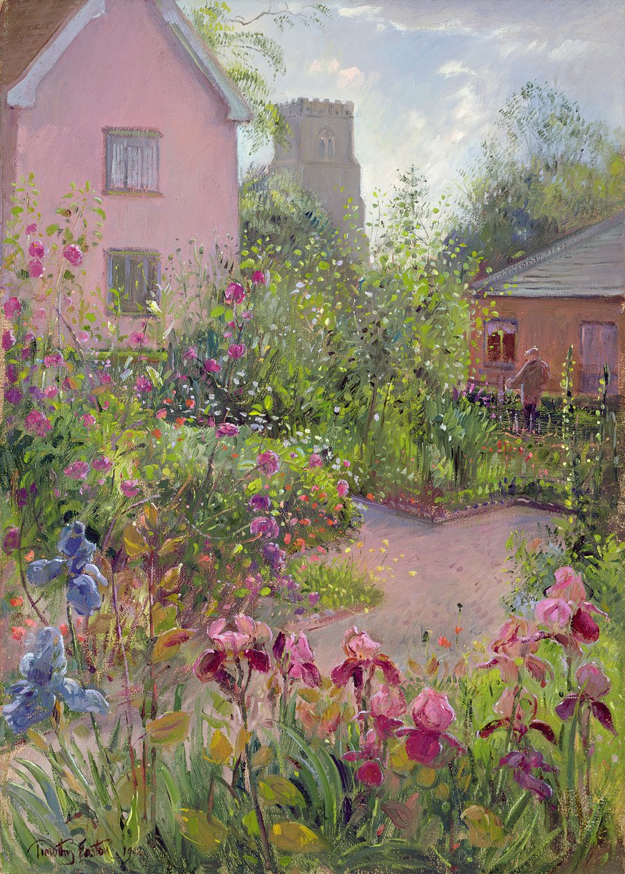 Örtträdgården vid lunchtid av Timothy Easton