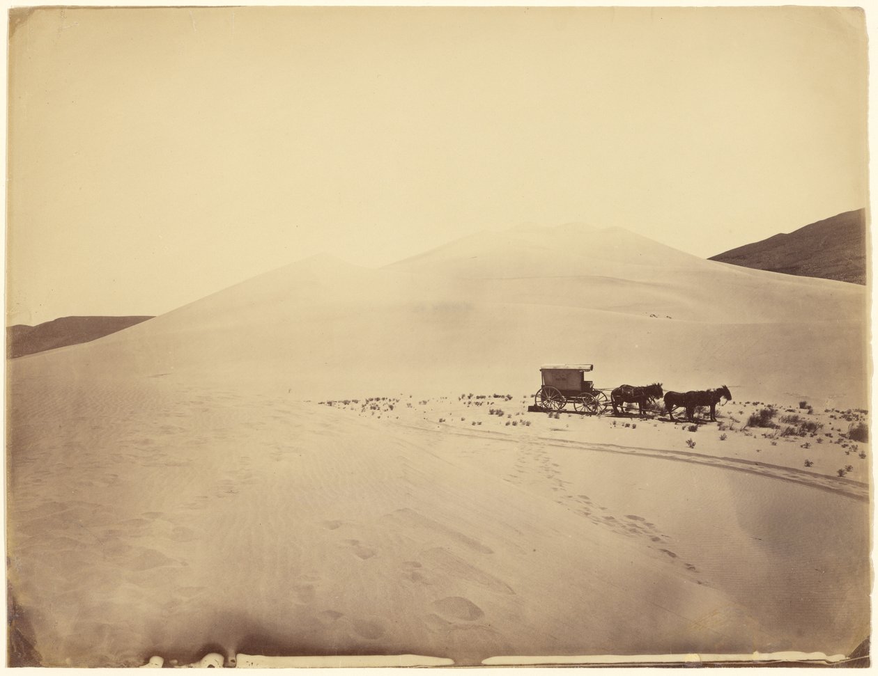 [Desert Sand Hills nära Sink of Carson, Nevada] av Timothy H. O