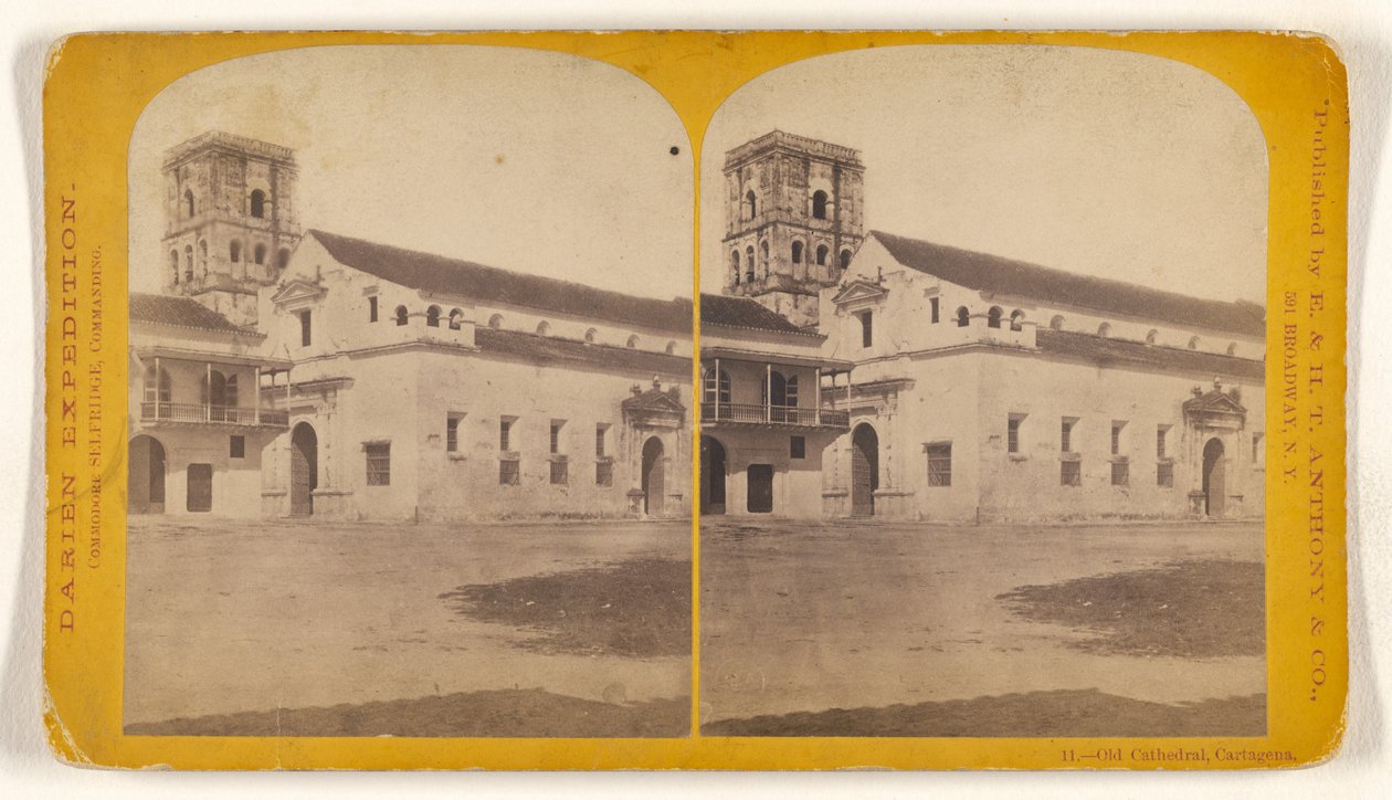Den gamla katedralen i Cartagena. av Timothy H. O
