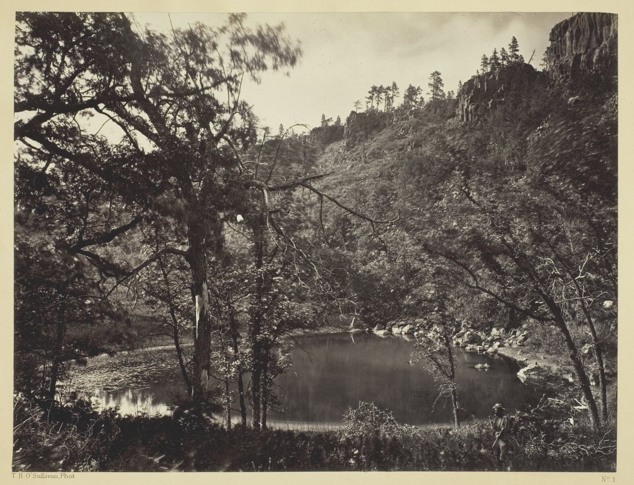 Apache Lake, Sierra Blanca Range, Arizona av Timothy O