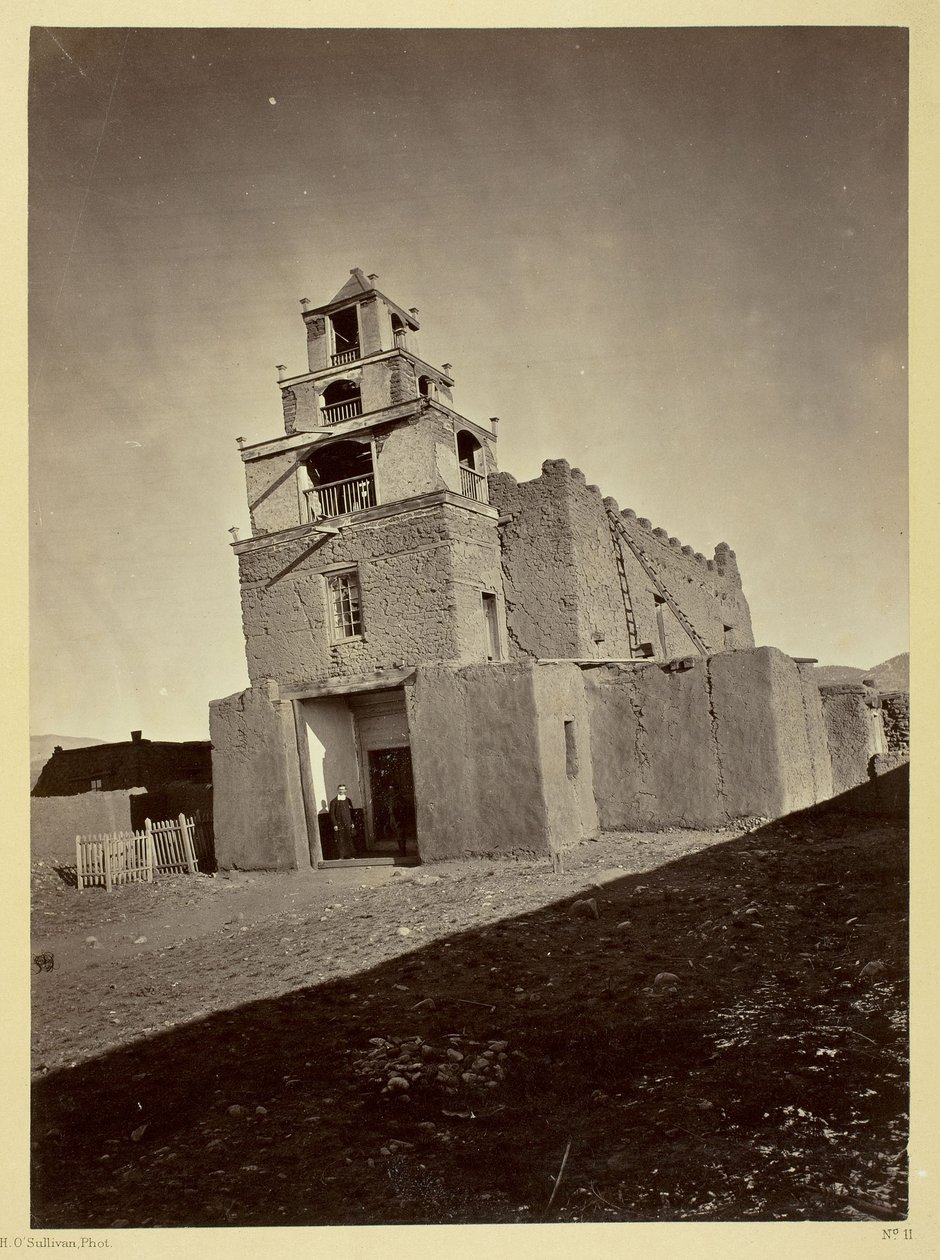 San Miguel-kyrkan, den äldsta i Santa Fe, New Mexico av Timothy O