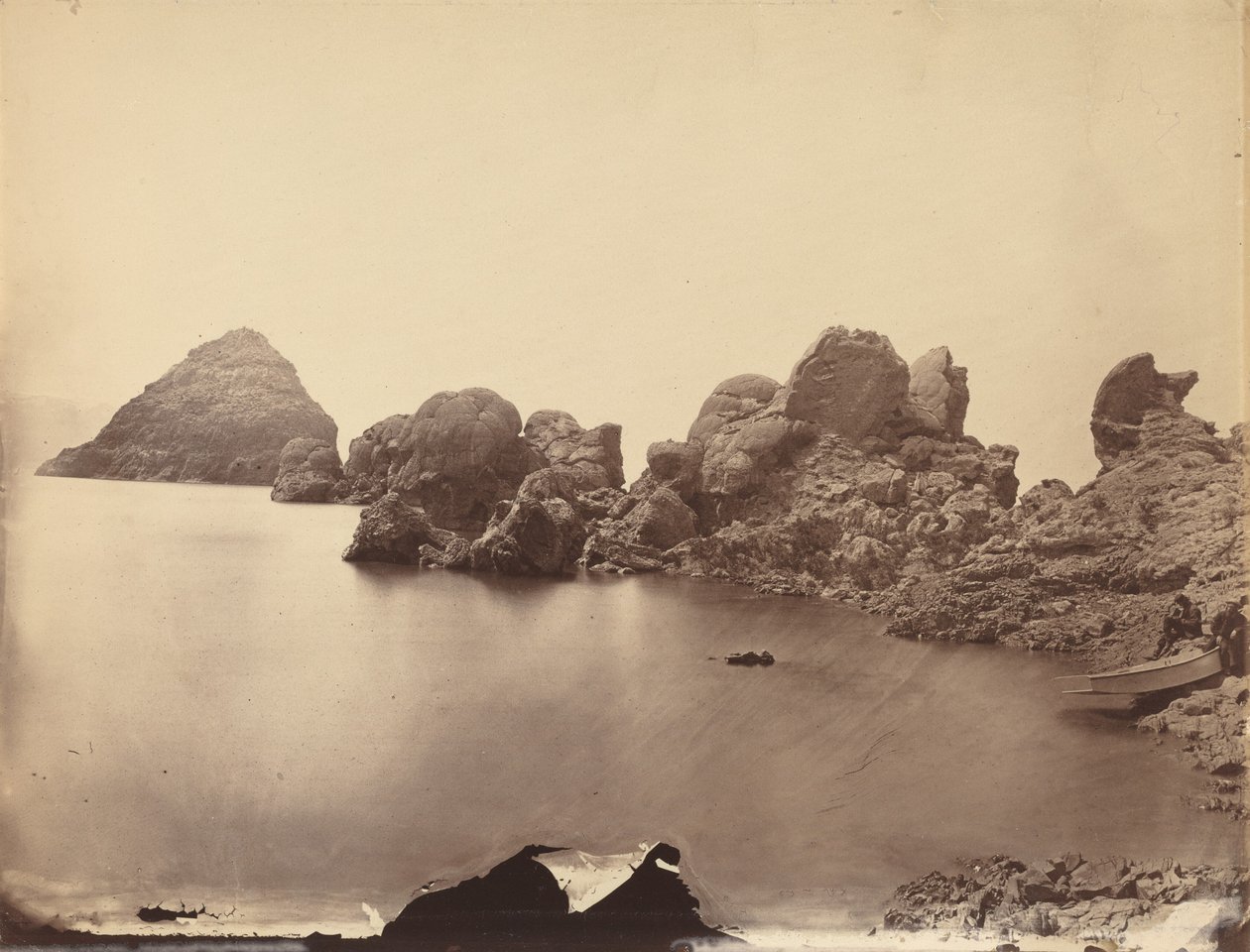 Tufa Domes, Pyramid Lake, Nevada,1867 (foto) av Timothy O
