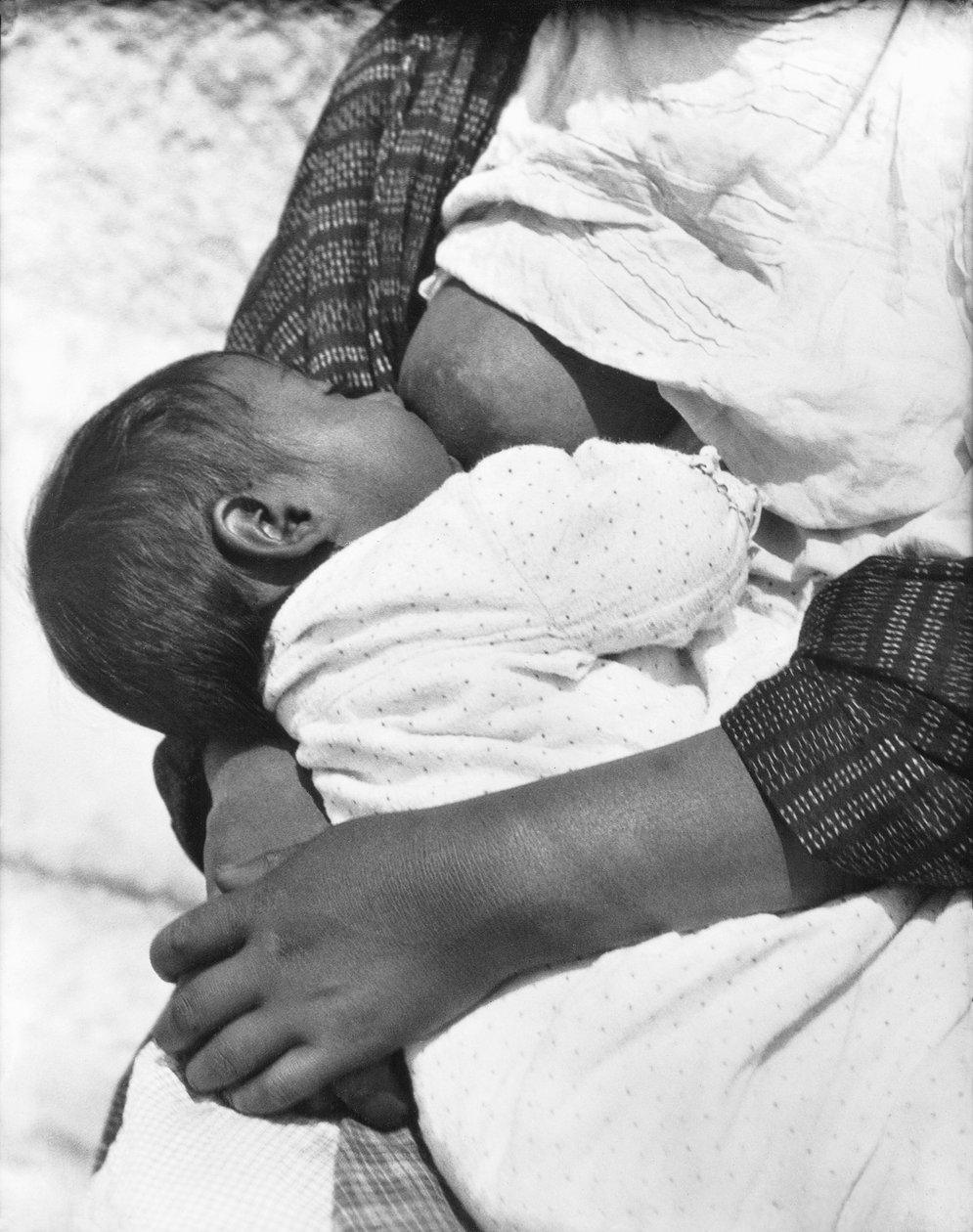 Barnsköterska (Conchita med sin mamma Luz Jimenez), Mexico City, 1926 av Tina Modotti