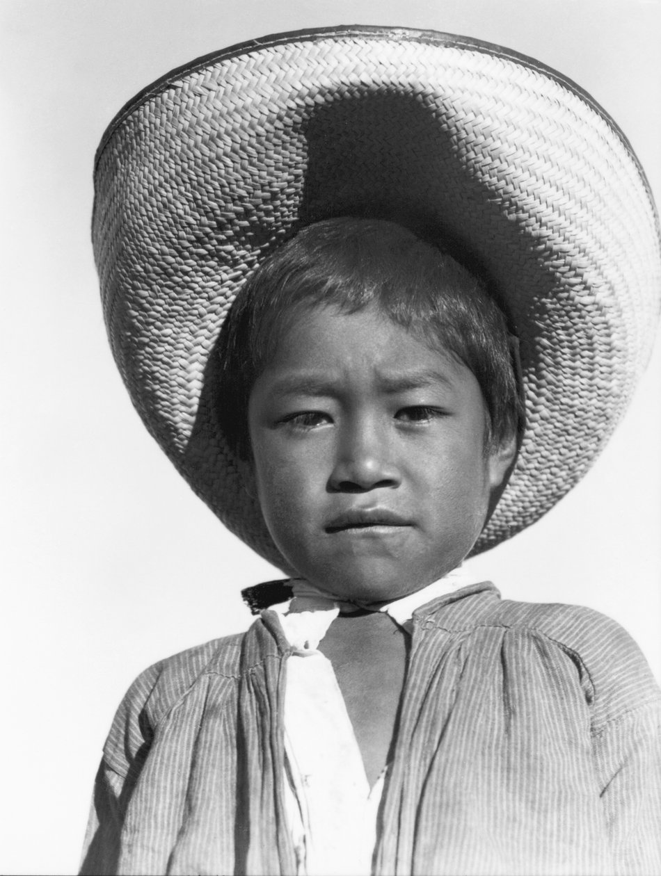 Son of a Campesino, En stolt liten "Agrarista", delstaten Veracruz, Mexiko, 1927 av Tina Modotti