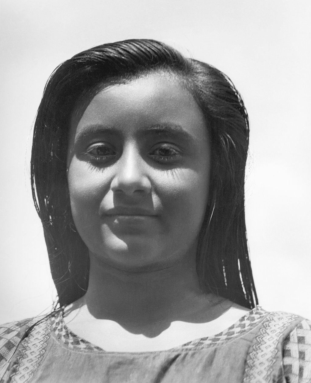 Kvinna från Tehuantepec, Mexiko, 1929 av Tina Modotti