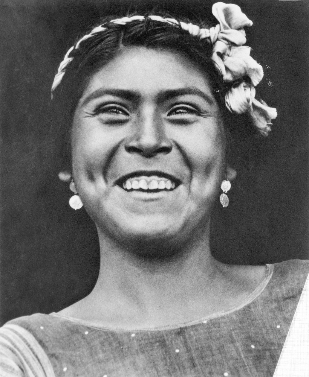 Kvinna från Tehuantepec, Mexiko, 1929 av Tina Modotti