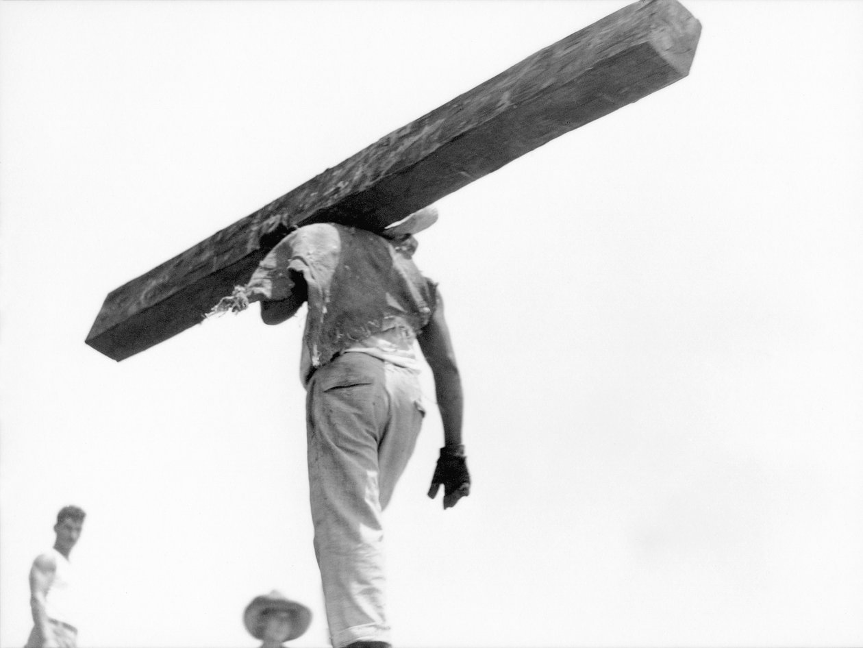 Byggnadsarbetare, Mexico City, 1927 av Tina Modotti
