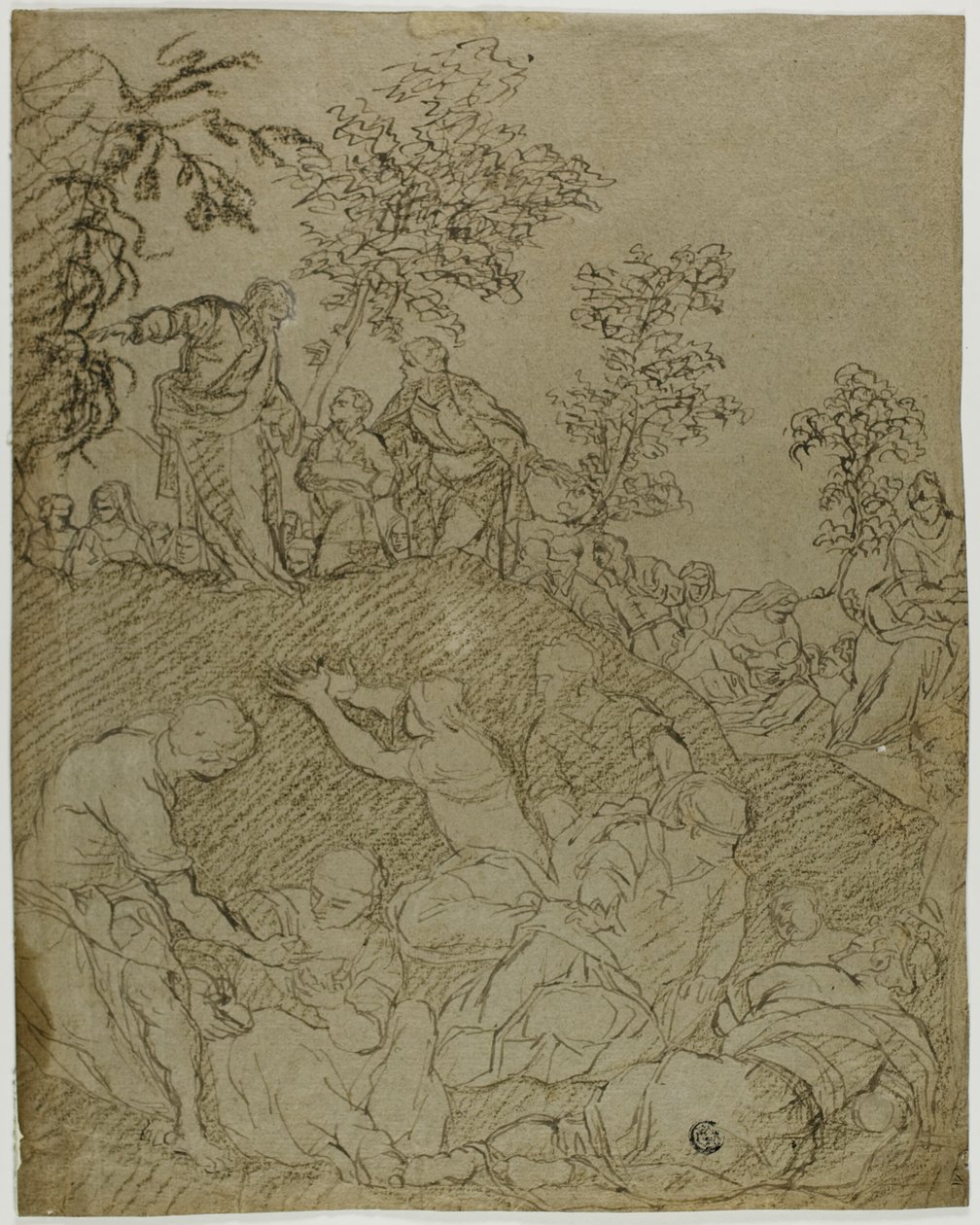 Miraklet med bröden och fiskarna av Tintoretto