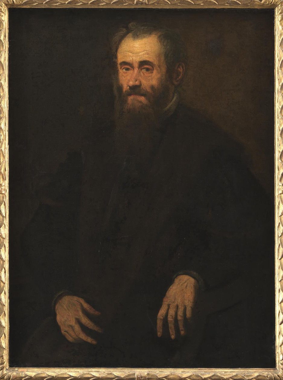 Porträtt av en man av Tintoretto