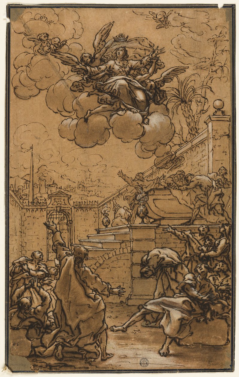 Jungfruns antagande av Tintoretto