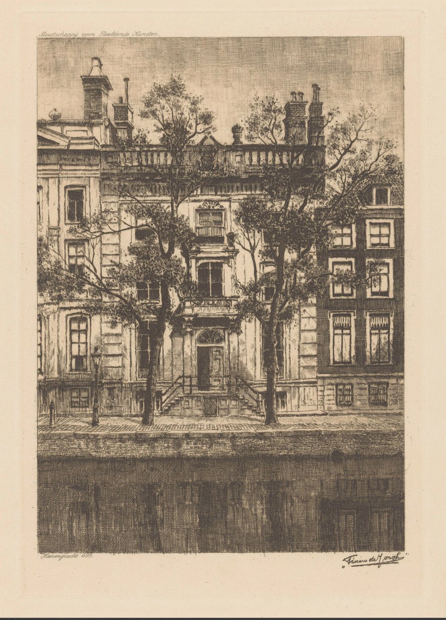 Society for Visual Arts, Heerengracht 495 (originaltitel på objektet) av Tinus de Jongh