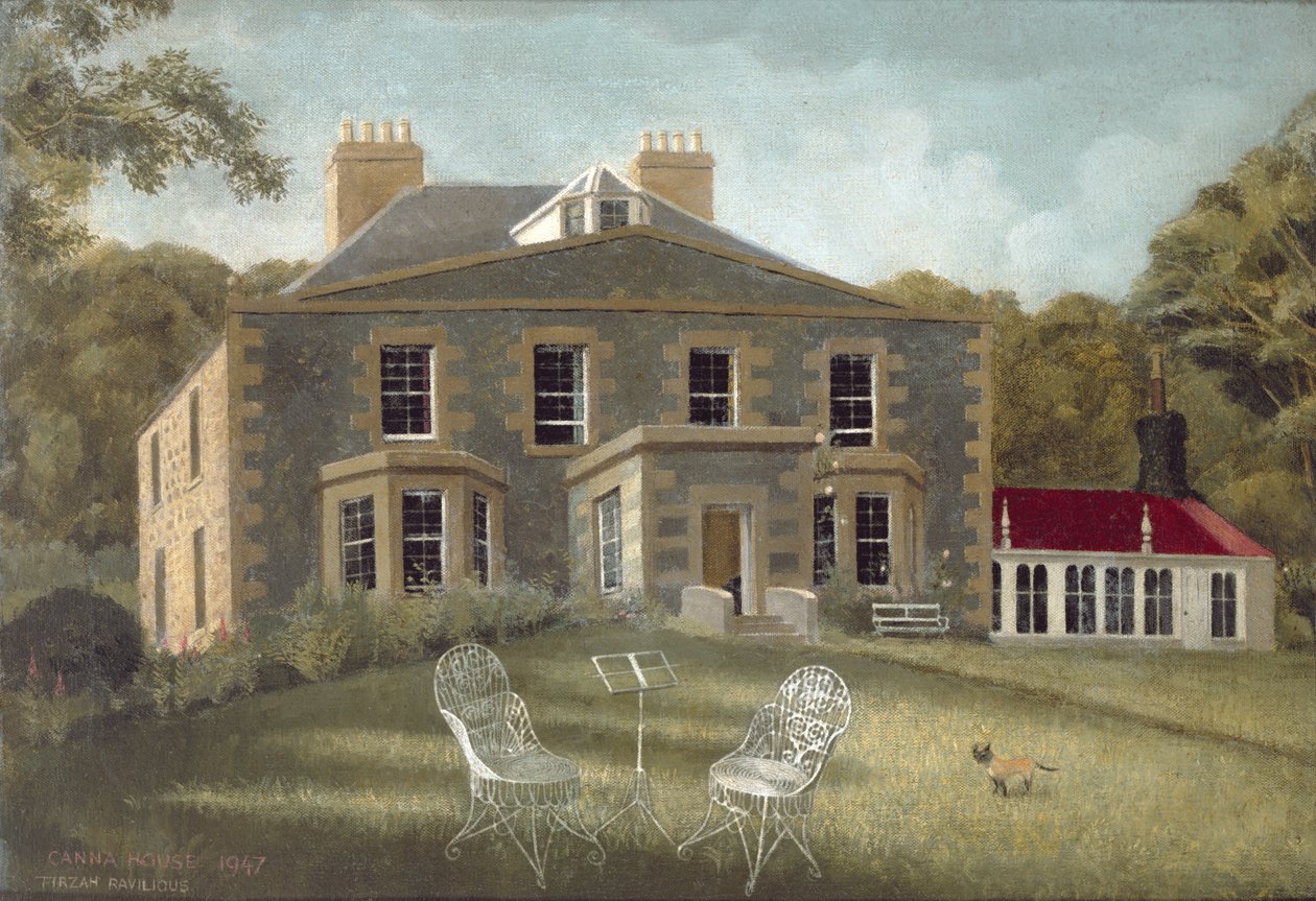 Canna House, Canna, Hebriderna av Tirzah Ravilious