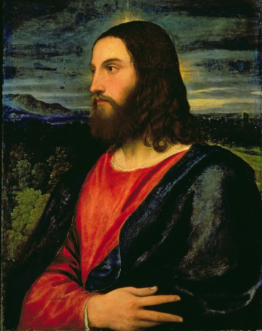 Kristus Frälsaren av Tiziano Vecelli