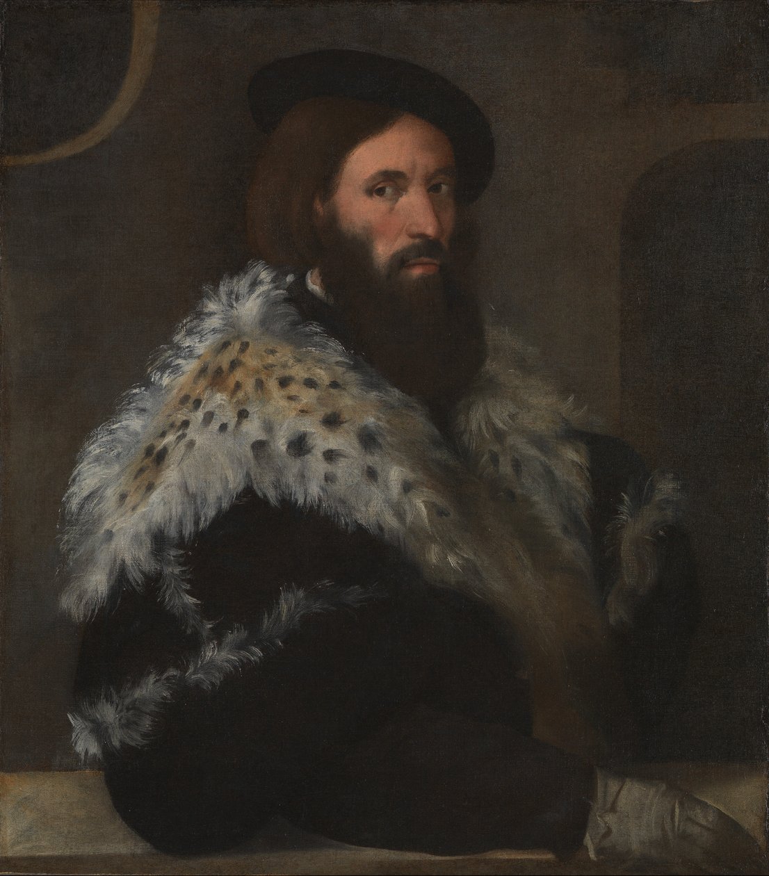 Porträtt av Girolamo Fracastoro, ca 1528 av Tiziano Vecelli