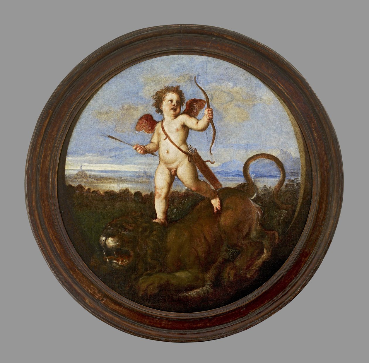 Kärlekens triumf, ca. 1545 (olja på duk, monterad på panel) av Tiziano Vecelli
