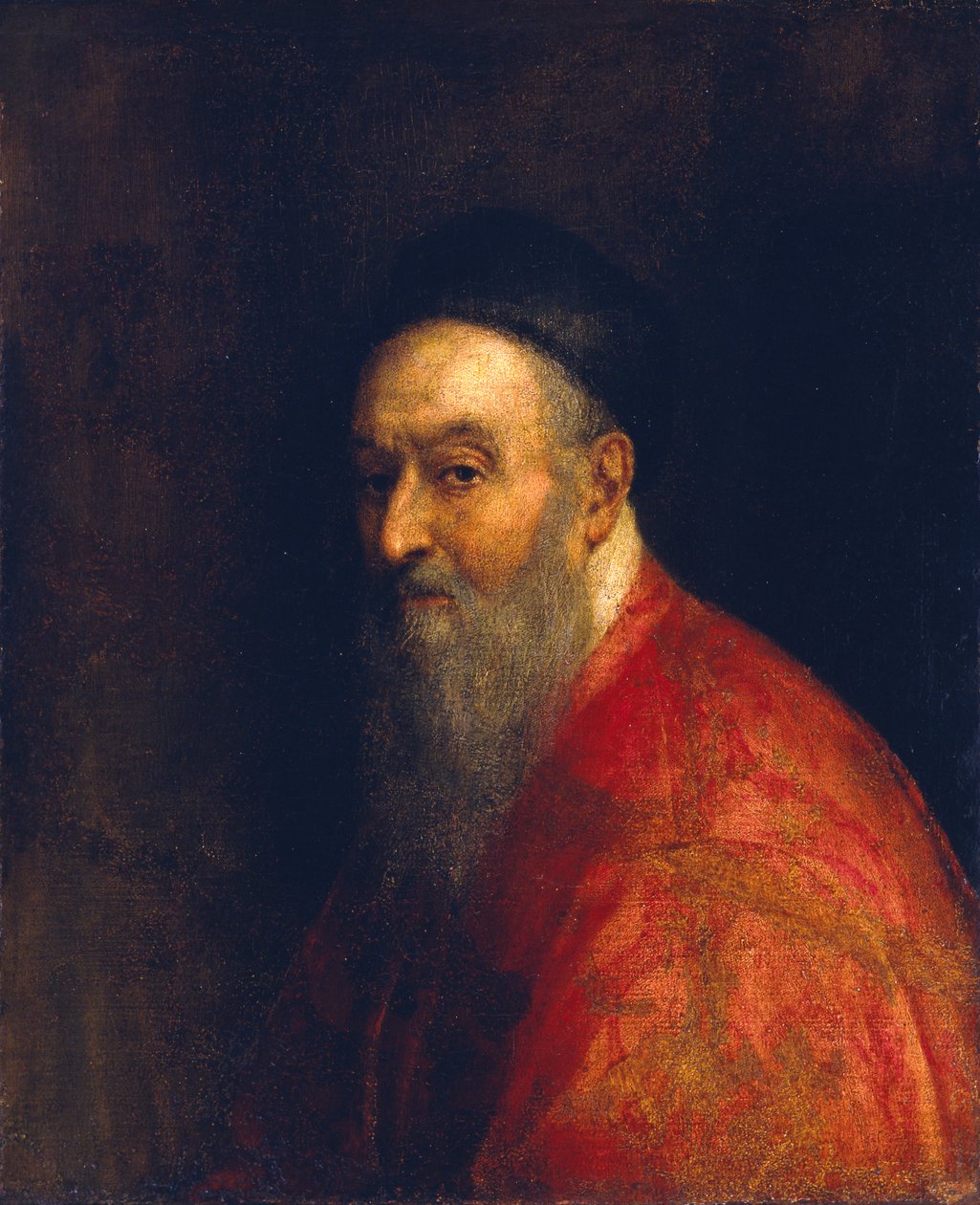 Porträtt av en venetiansk senator av Tiziano Vecelli