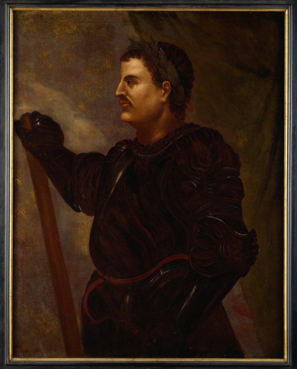 Claudius Caesar (olja på duk) av Titian (c.1488 1576) (after)