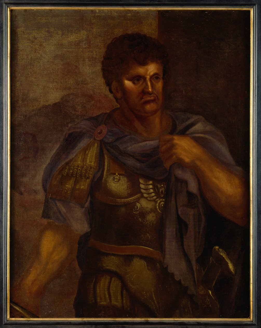 Nero Claudius (olja på duk) av Titian (c.1488 1576) (after)