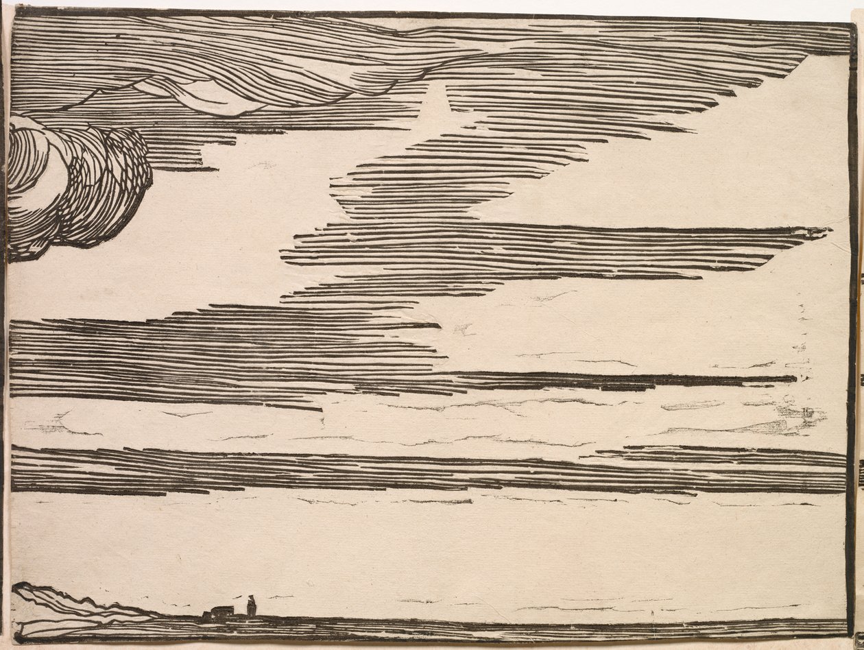 Faraos armés nedsänkning i Röda havet av Titian (c.1488 1576)