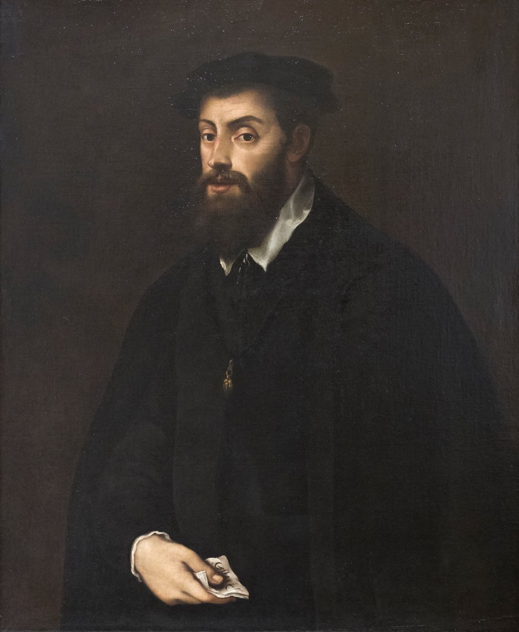 Karl V, efter Tiziano Vecellio (olja på duk) av Titian (c.1488 1576) (after)