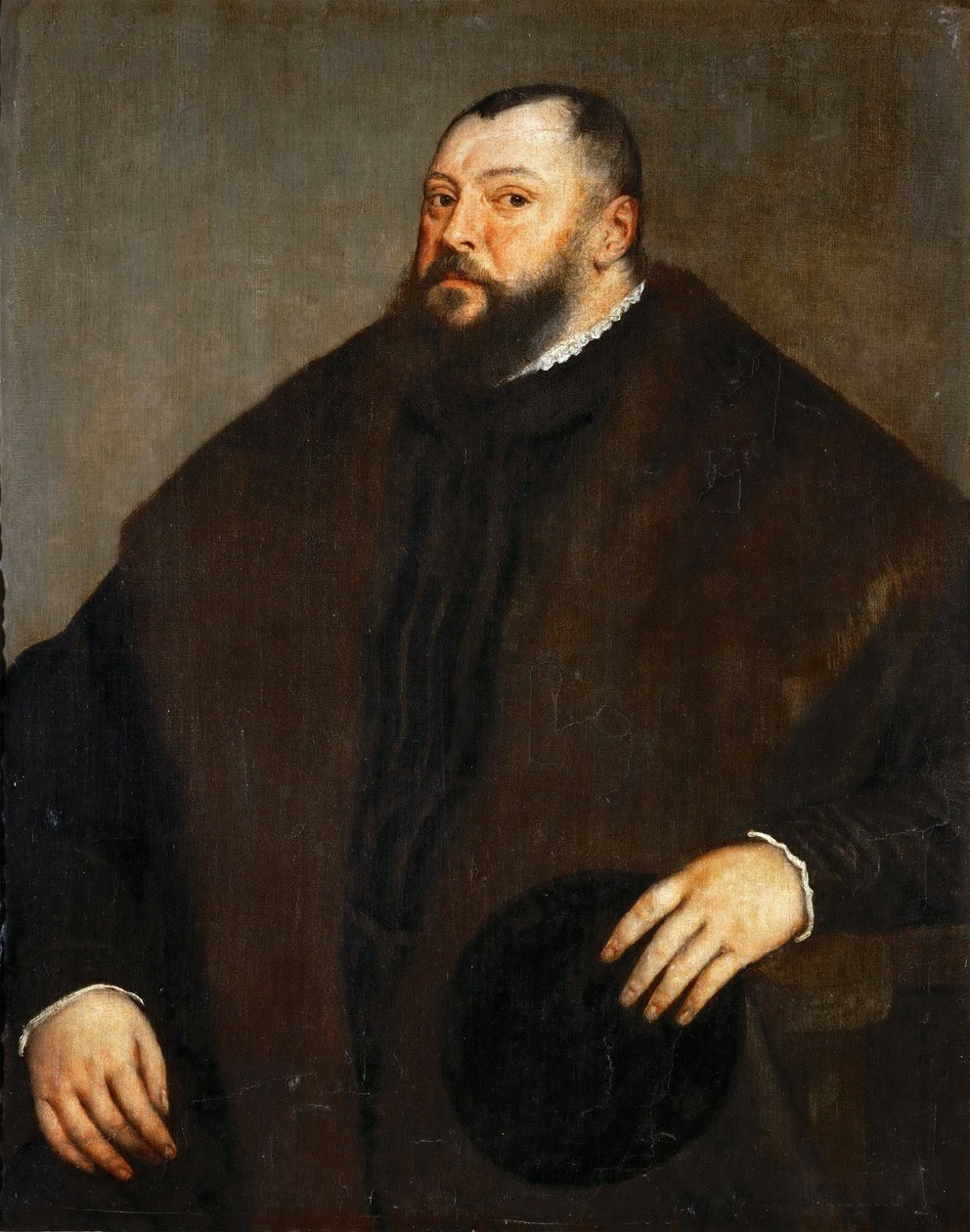 Jean Frederic I de Saxe - John Frederick I (1503-1554), kurfurst av Sachsen - Titian (1488-1576). Olja på duk, ca. 1550. Mått : 103,5x83 cm. Konsthistoriska museet, Vienne av Tiziano Vecelli