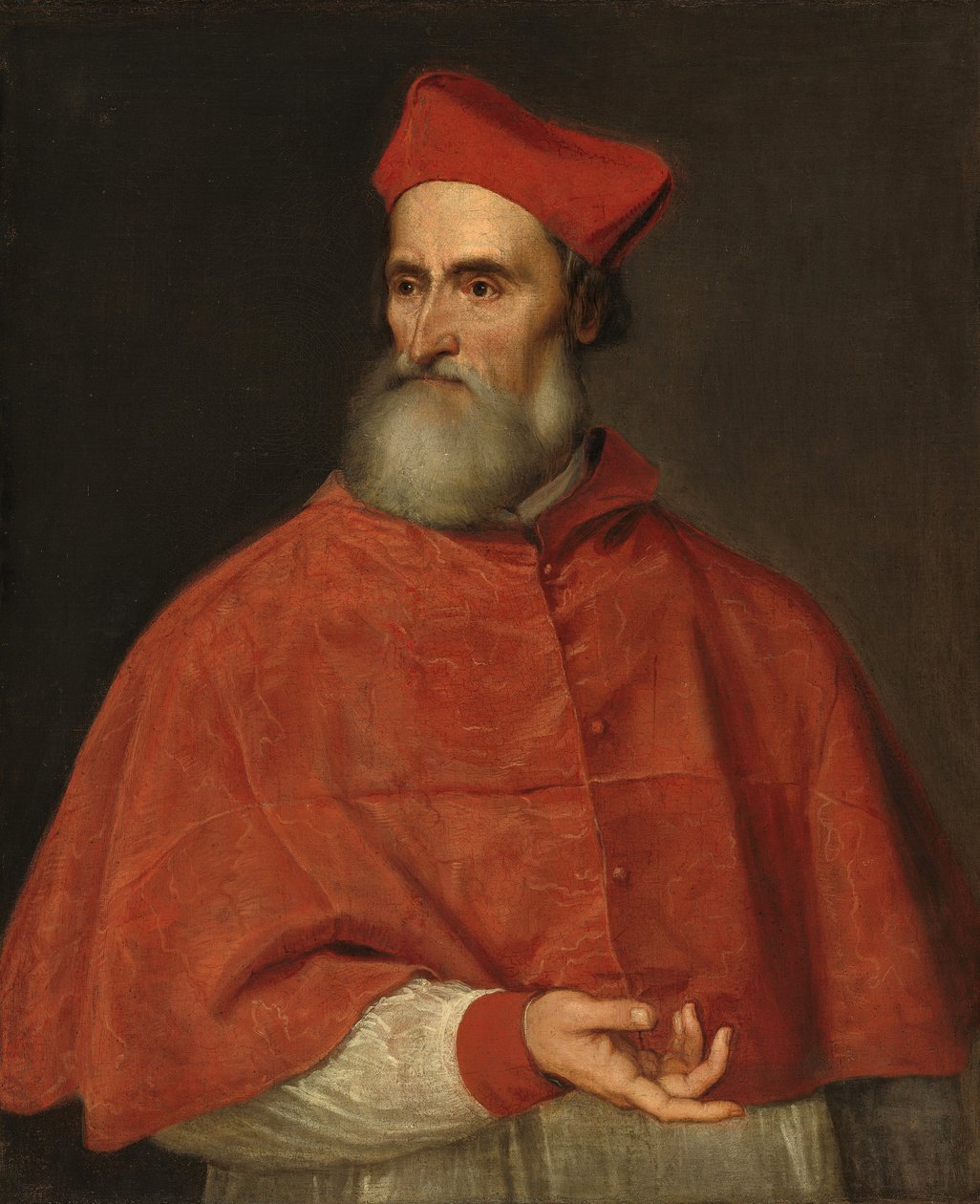 Porträtt av kardinal Pietro Bembo, ca 1540 (olja på duk) av Tiziano Vecelli