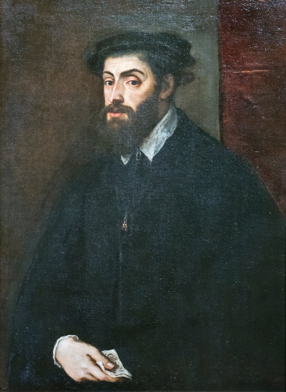 Porträtt av Karl V av Titian (c.1488 1576)