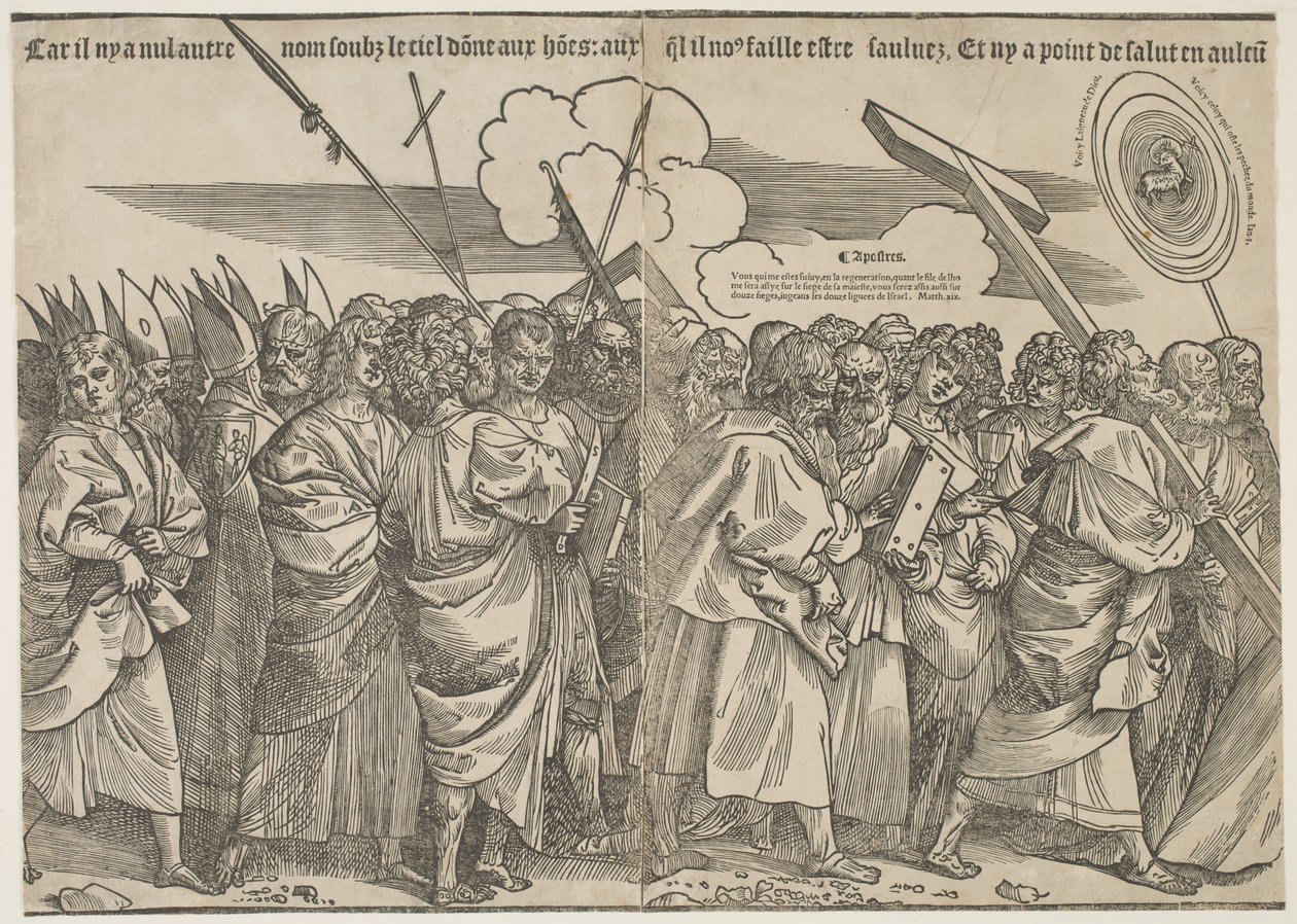 Apostlar, ca 1511 av Tiziano Vecelli