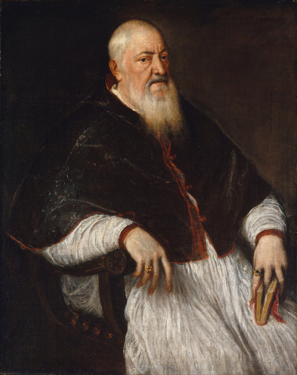 Filippo Archinto född omkring 1500, död 1558, ärkebiskop av Milano, mitten av 1550-talet. av Tiziano Vecelli