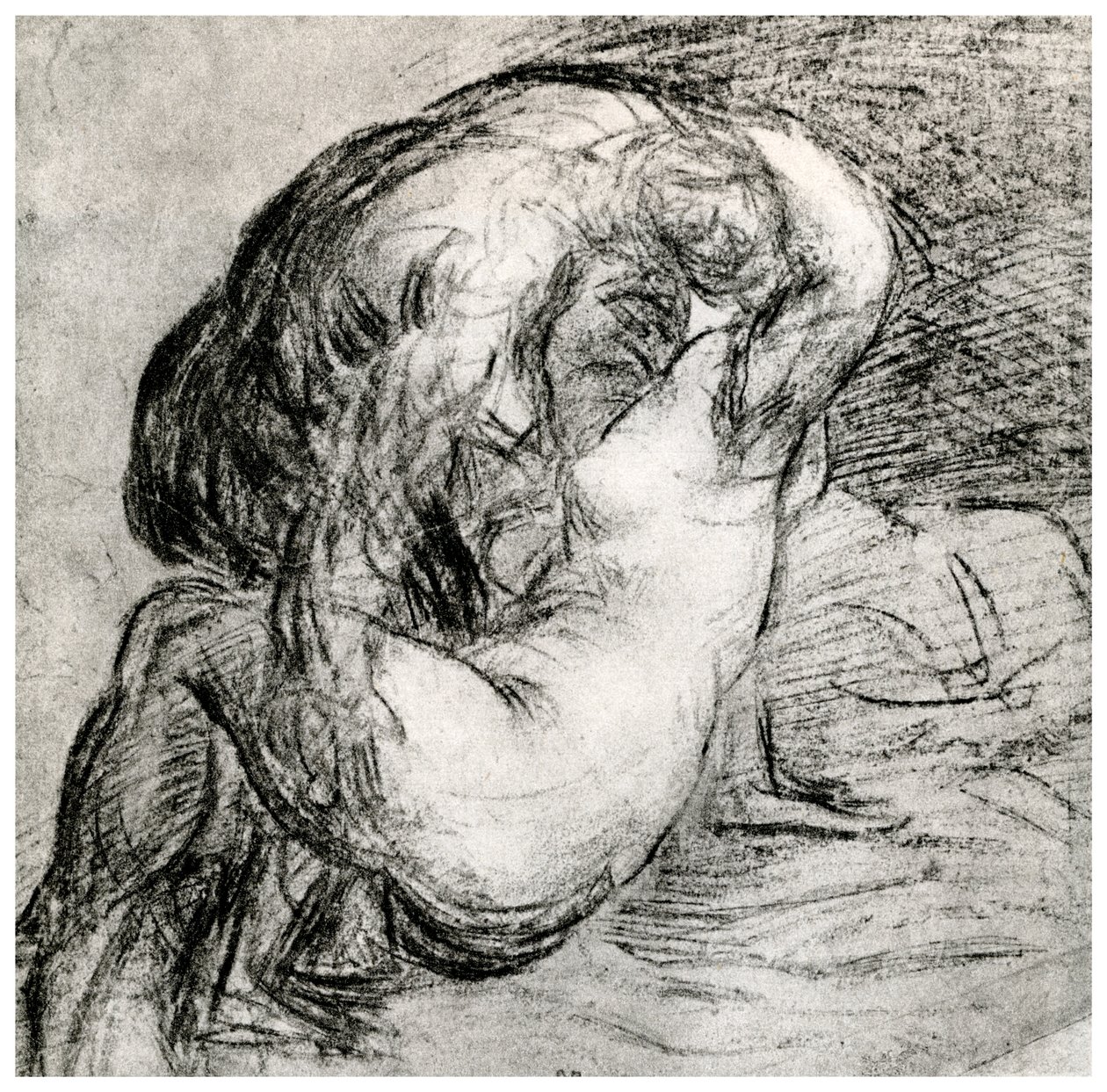 Älskare Jupiter och Io, c1560, 1937 av Tiziano Vecelli