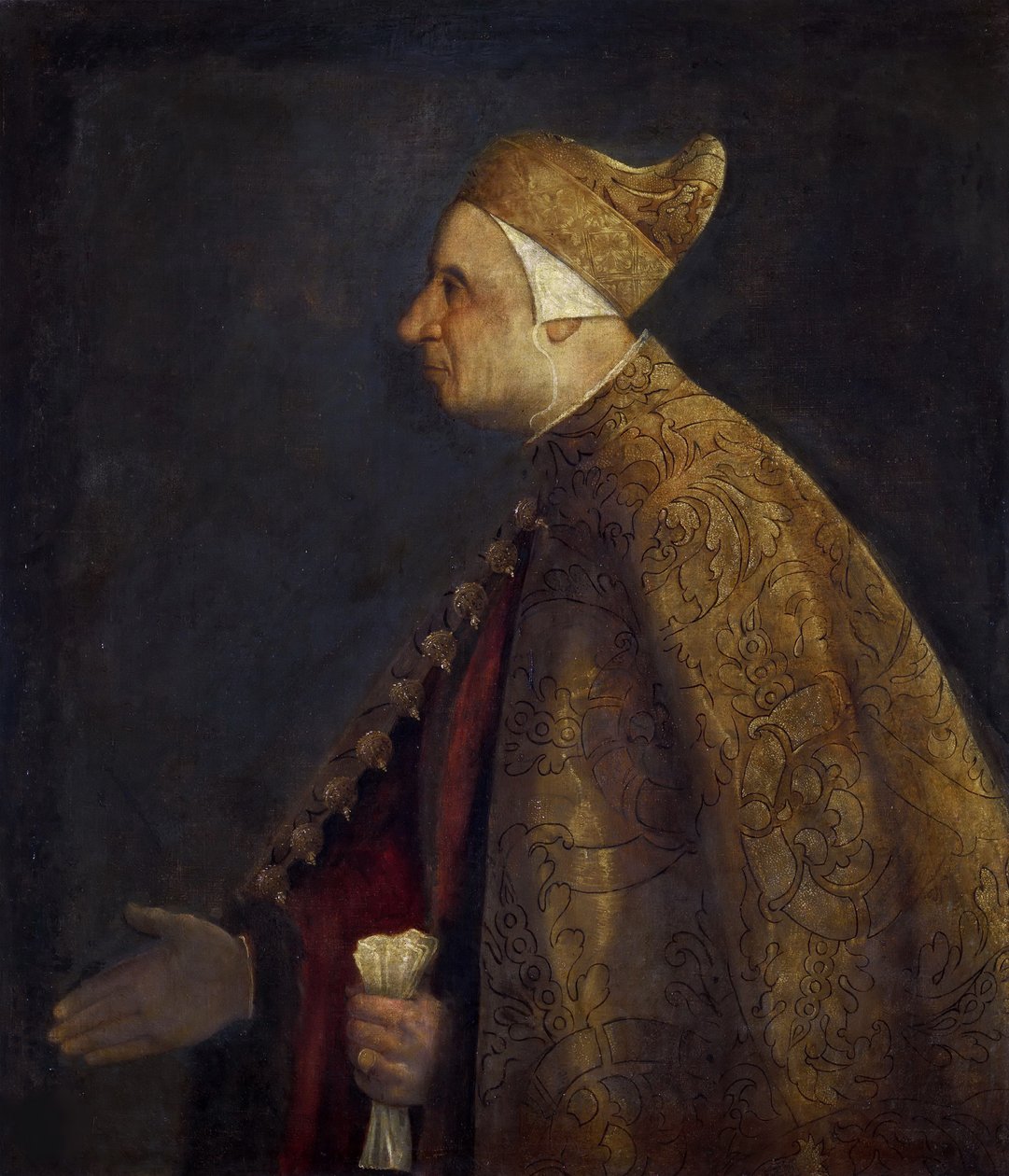 Porträtt av Doge Niccolò Marcello, ca 1542. av Titian