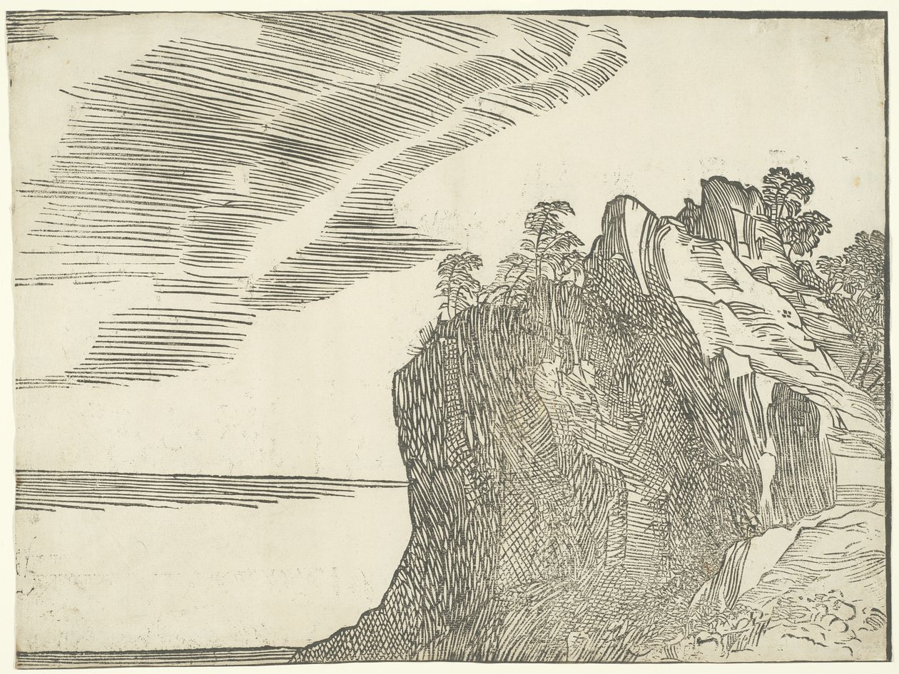 Faraos armé dränks i Röda havet av Titian