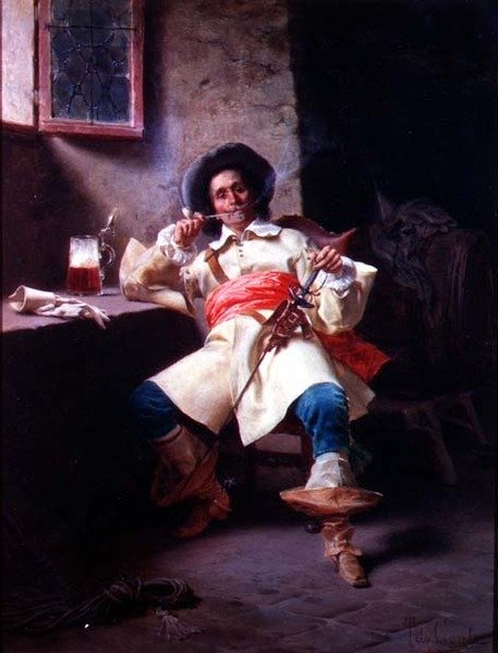 Soldat Carousing av Tito Conti