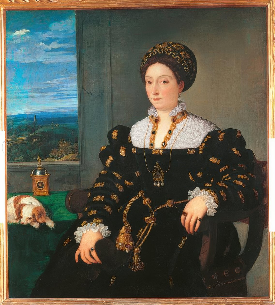 Italien, Toscana, Florens, Uffizierna av Tiziano Vecelli