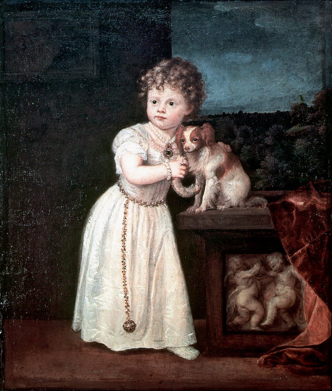 Clarissa Strozzi av Tiziano Vecelli