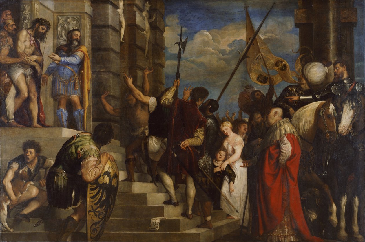 Ecce Homo av Tiziano Vecelli