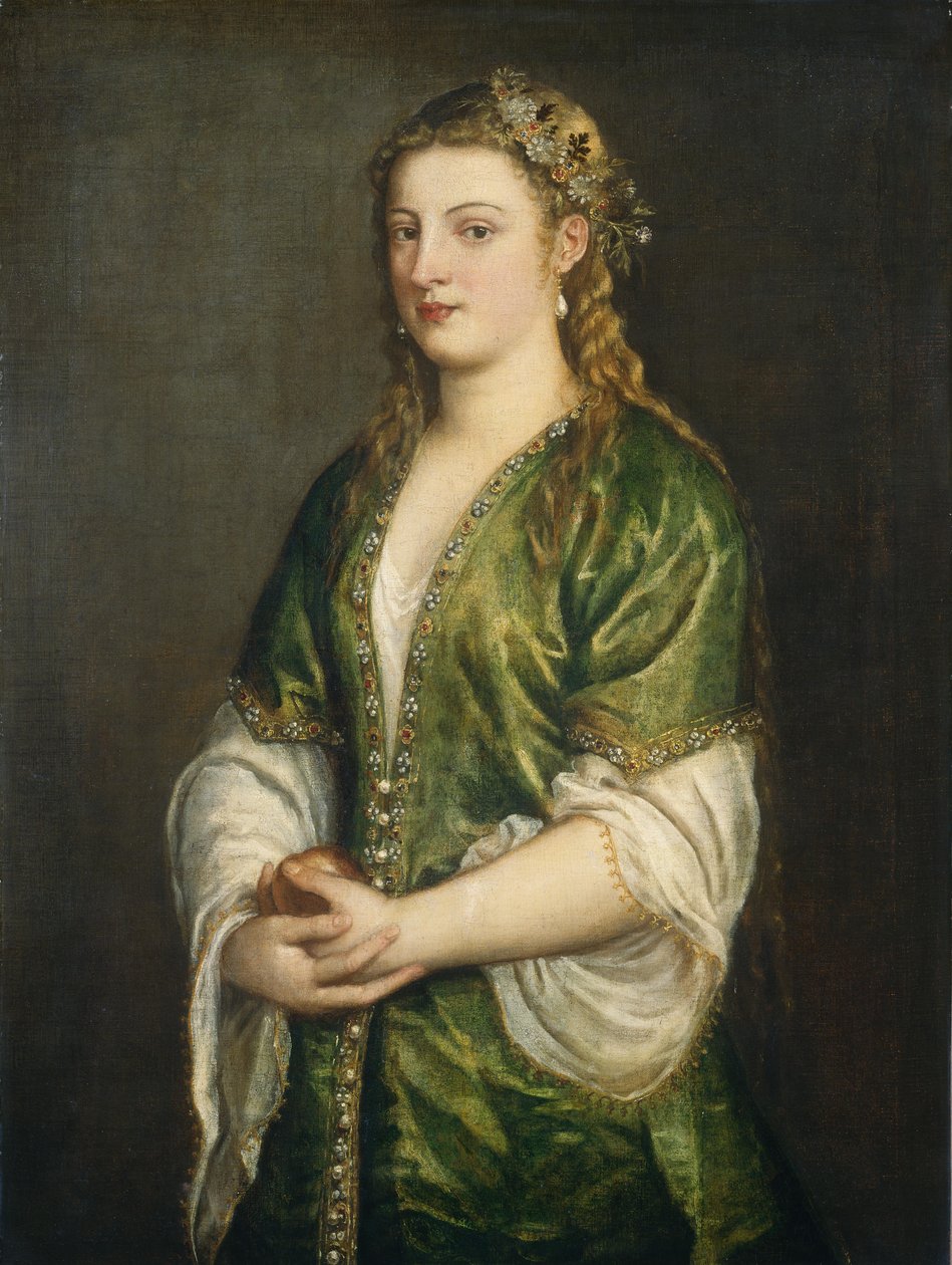Portrait of a Lady av Tiziano Vecelli