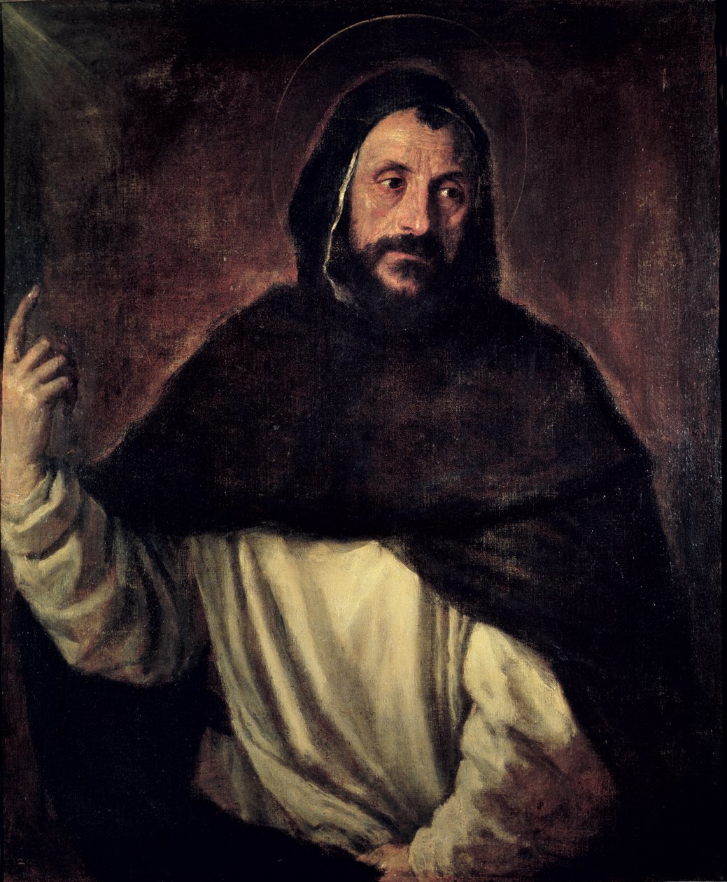 Den helige Dominikus (1170-1221) av Tiziano Vecelli