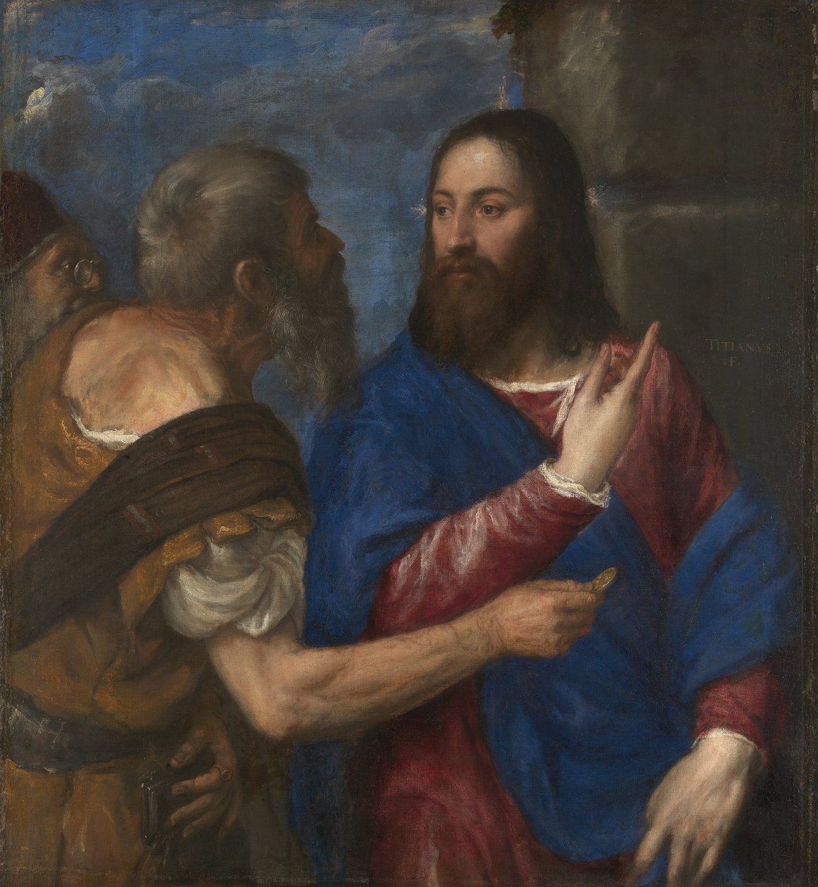 The Tribute Money av Tiziano Vecelli