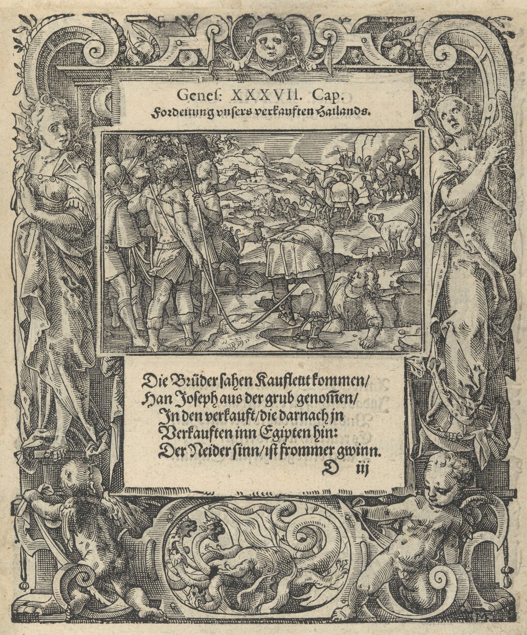 Nya konstgjorda figurer av bibliska historier, 1576., 1576. av Tobias Stimmer