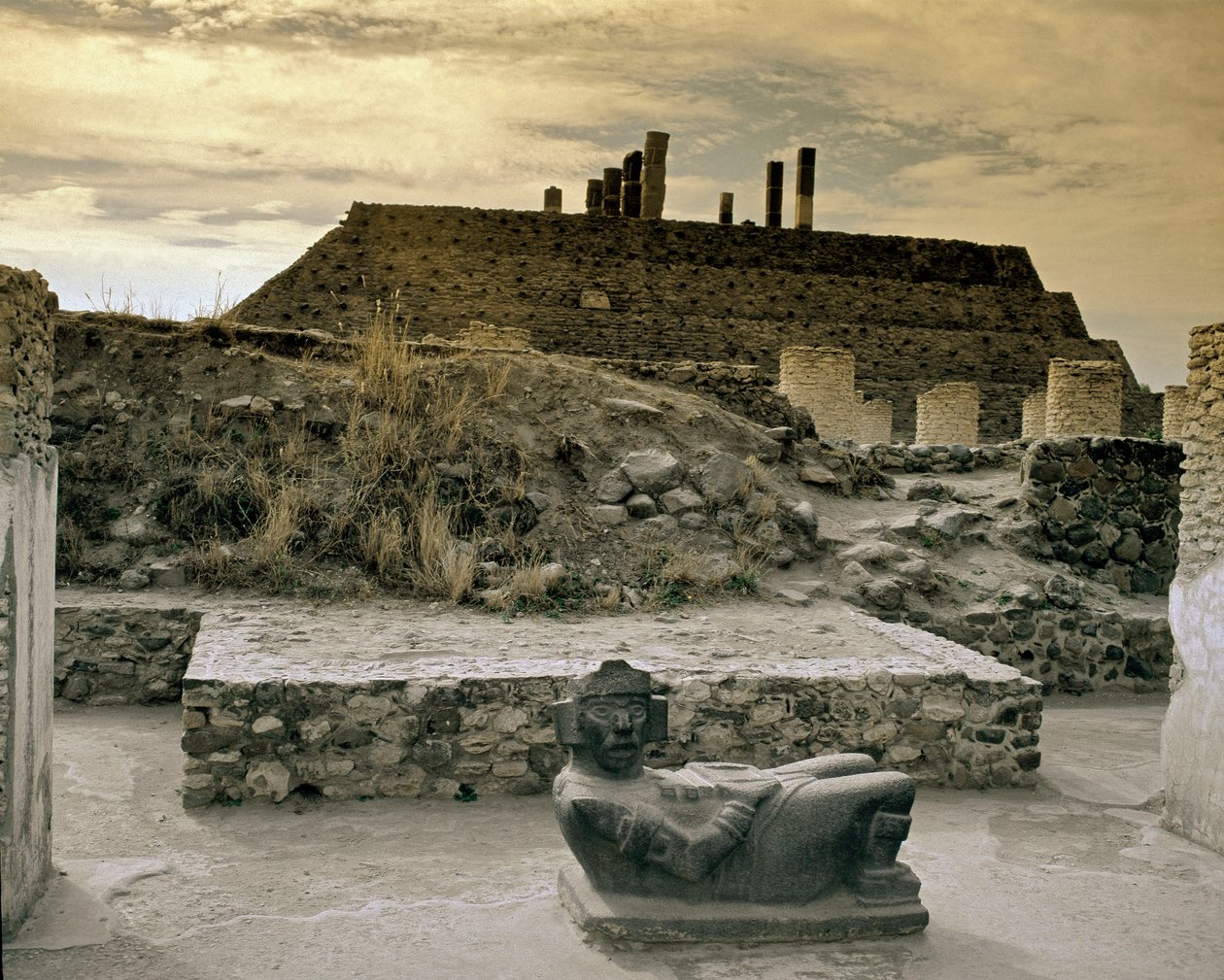 Quetzalcoatls tempel av Toltec Toltec